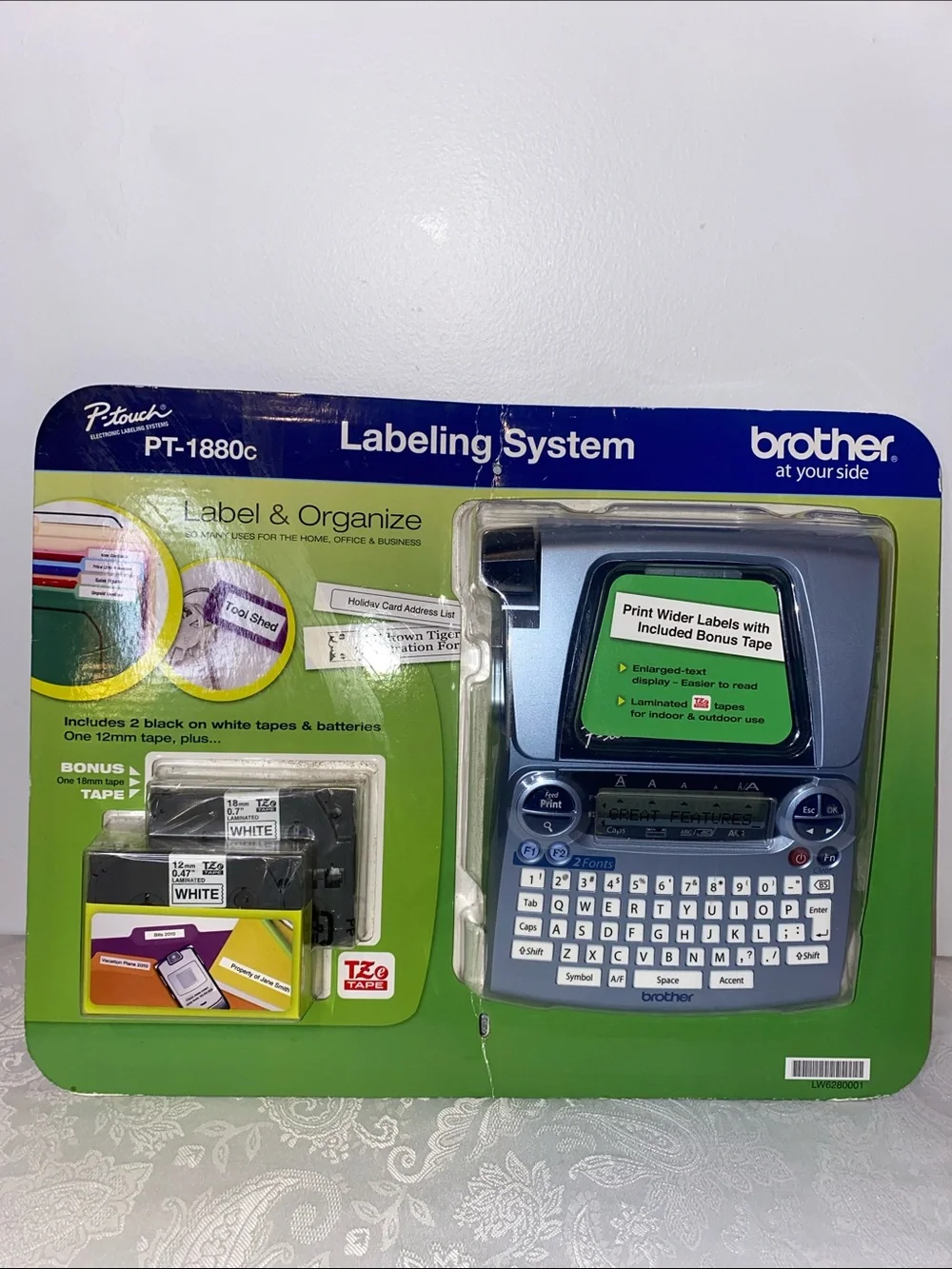 NIP Brother PT-1880c Labeling System